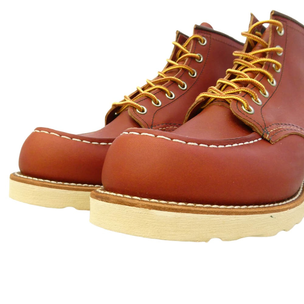 RED WING レッドウィング 8875 6 inch Classic Moc 6インチ クラシックモックトゥ ブーツ ブラウン系 US8E【新古品】【未使用】【中古】