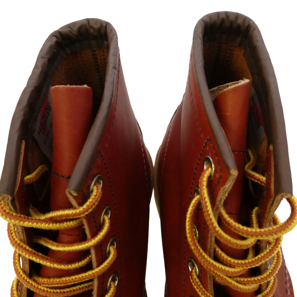 RED WING レッドウィング 8875 6 inch Classic Moc 6インチ クラシックモックトゥ ブーツ ブラウン系 US8E【新古品】【未使用】【中古】