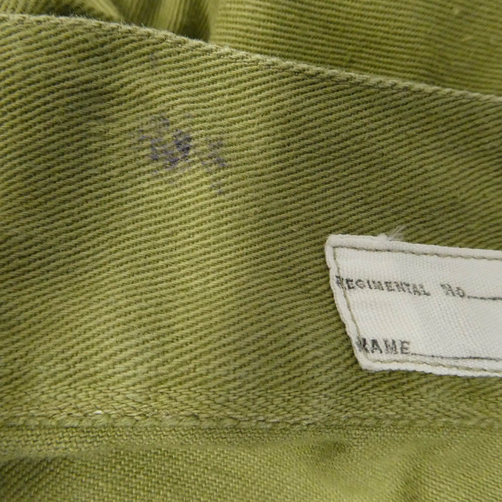 ヴィンテージ Australian Army オーストラリア軍 50s 57年製 グルカ パンツ モスグリーン系 表記なし【中古】