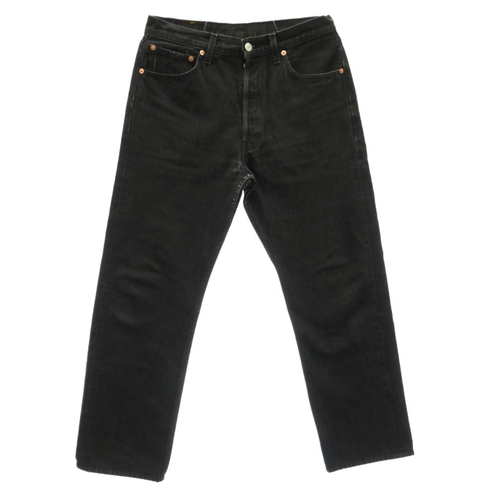 Levi's リーバイス 501-0185 ユーロリーバイス 90s 96年 ポーランド製 501 ブラックデニム パンツ インディゴブルー系 W33/L32【中古】