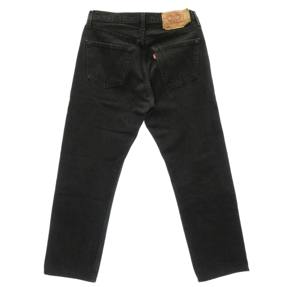 Levi's リーバイス 501-0185 ユーロリーバイス 90s 96年 ポーランド製 501 ブラックデニム パンツ インディゴブルー系 W33/L32【中古】