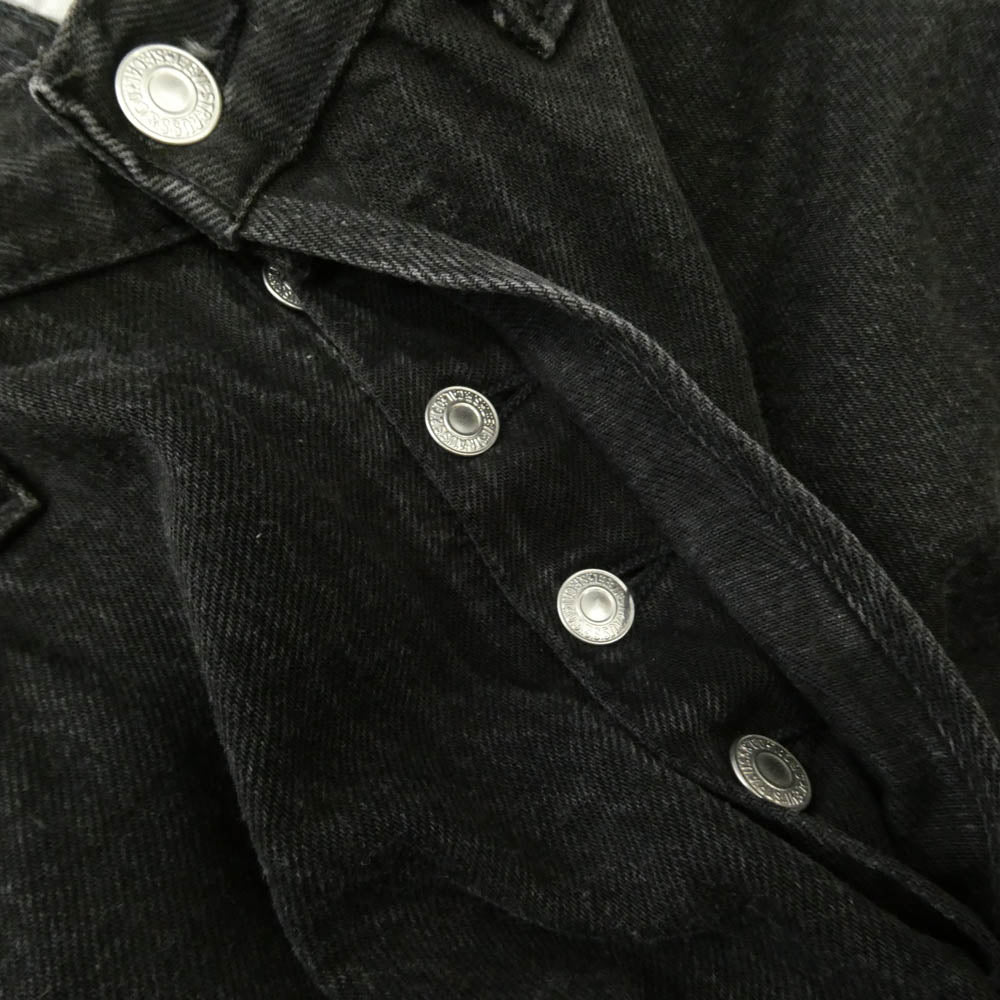 Levi's リーバイス 501-0185 ユーロリーバイス 90s 96年 ポーランド製 501 ブラックデニム パンツ インディゴブルー系 W33/L32【中古】