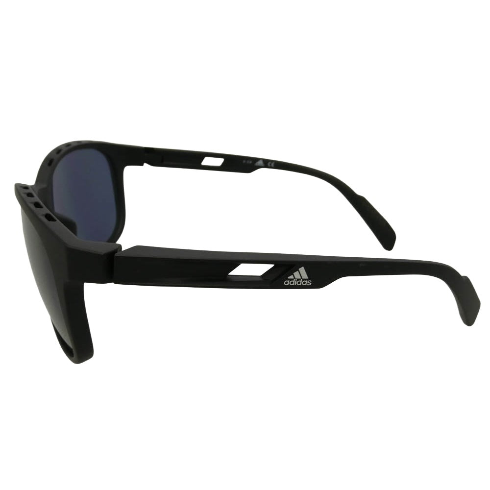 adidas アディダス SP0011 02A スポーツサングラス アイウェア マットブラック ブラック系 58□18 130【極上美品】【中古】