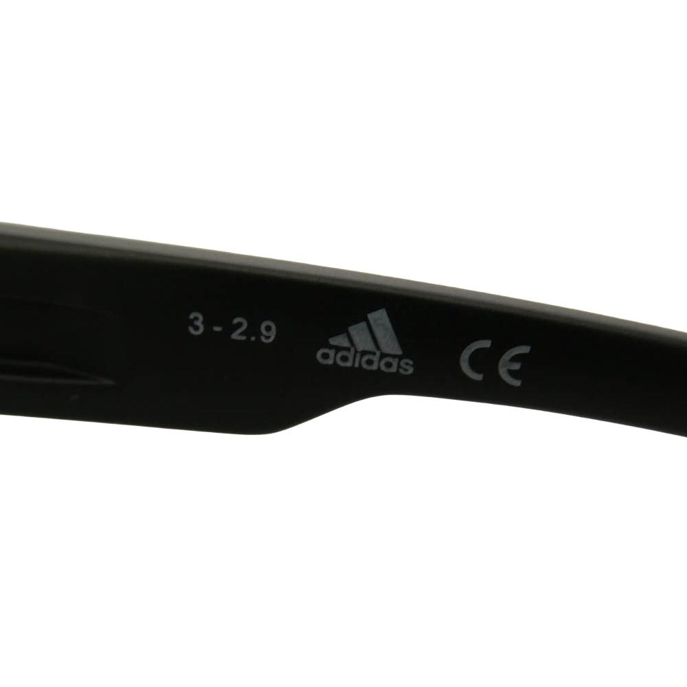 adidas アディダス SP0011 02A スポーツサングラス アイウェア マットブラック ブラック系 58□18 130【極上美品】【中古】