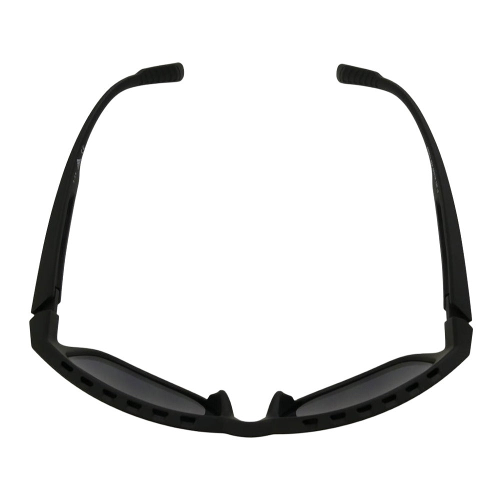 adidas アディダス SP0011 02A スポーツサングラス アイウェア マットブラック ブラック系 58□18 130【極上美品】【中古】