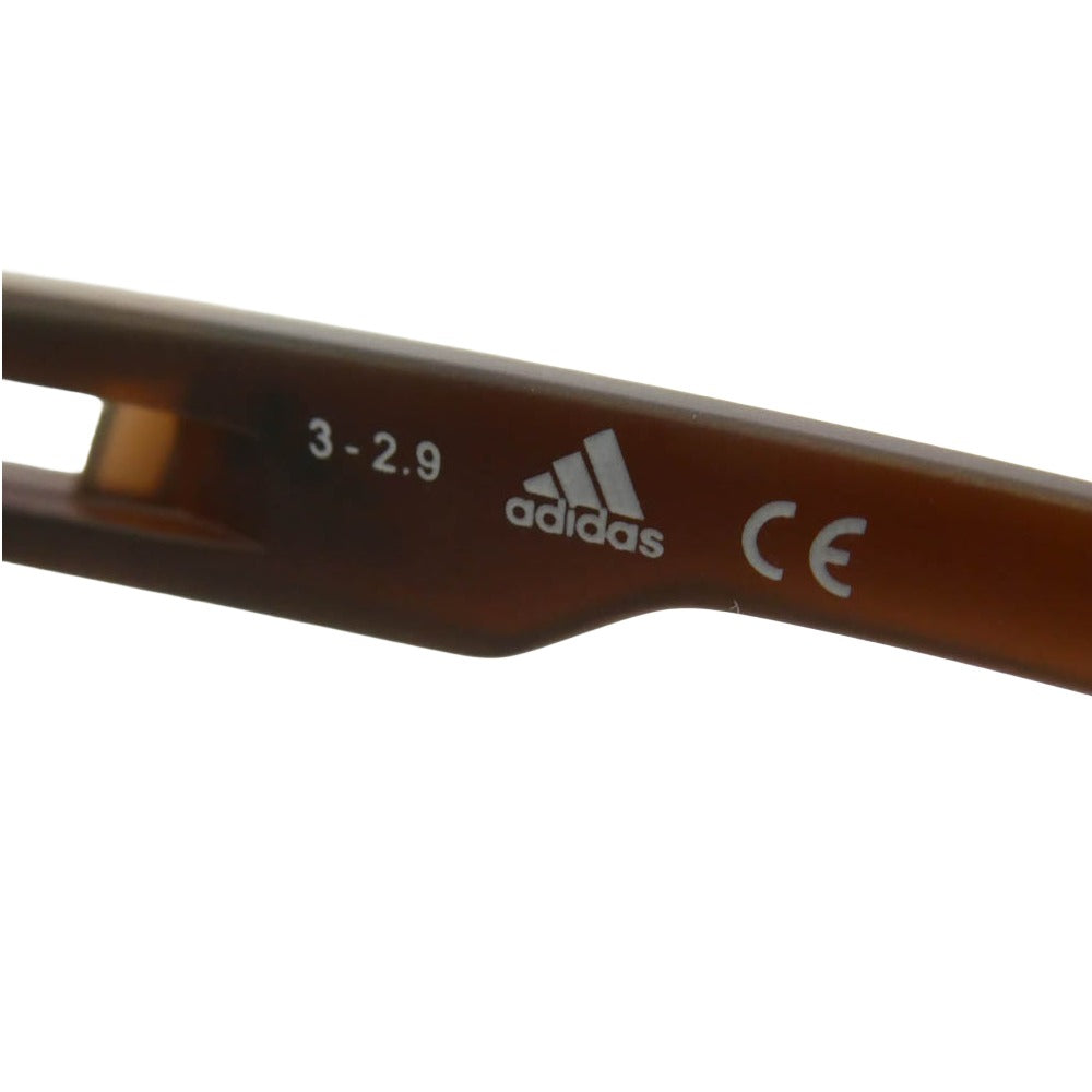 adidas アディダス SP0011 49N スポーツサングラス アイウェア ブラウン系 58□18　130【極上美品】【中古】