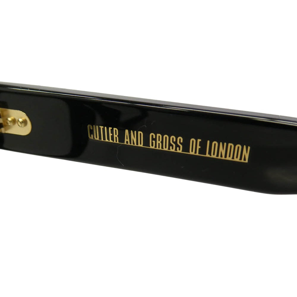 カトラー アンド グロス Kingsman MPOP0868 01 49□23 145 サングラス アイウェア ブラック系 49□23-145【極上美品】【中古】