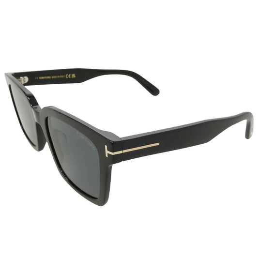 TOM FORD トムフォード TF1161-K 01A 54□21 145 サングラス アイウェア ブラック系 54□21 145【美品】【中古】