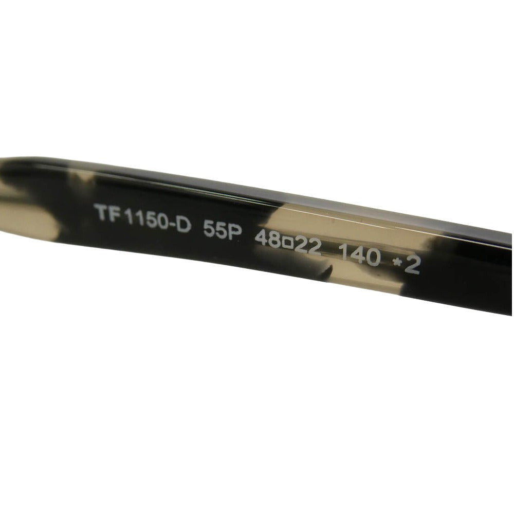 TOM FORD トムフォード TF1150-D 55P 48□22 140 サングラス アイウェア ブラック系 グレー系 48□22 140【美品】【中古】