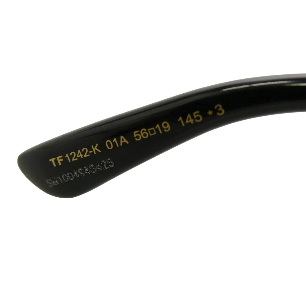 TOM FORD トムフォード TF1242-K 01A 56□19 145 サングラス アイウェア ブラック系 56□19 145 【極上美品】【中古】