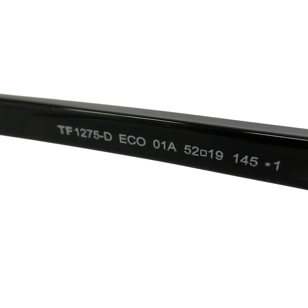 TOM FORD トムフォード TF1275-D 01A 52□19 145 サングラス アイウェア ブラック系 52□19 145【美品】【中古】