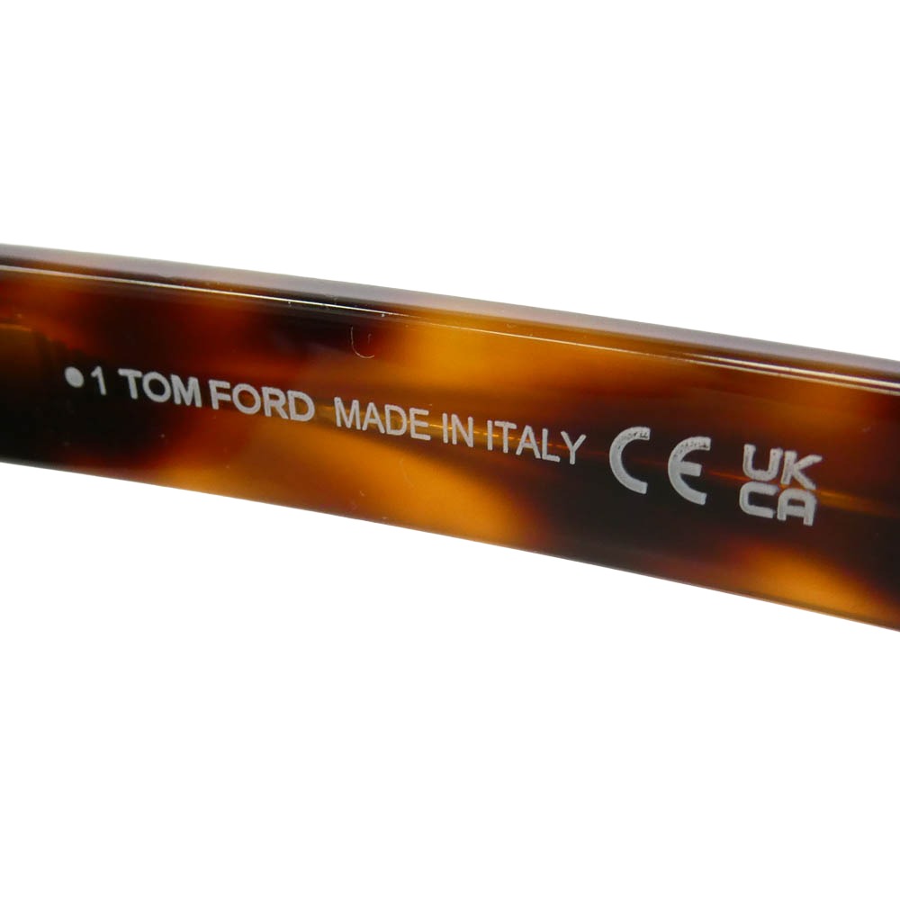 TOM FORD トムフォード TF1273-D 53N 54□16 145 サングラス アイウェア ダークブラウン系 54□16 145【美品】【中古】