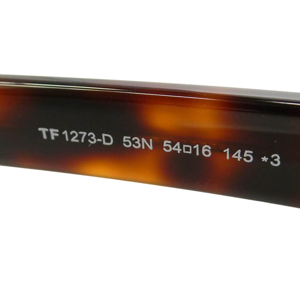 TOM FORD トムフォード TF1273-D 53N 54□16 145 サングラス アイウェア ダークブラウン系 54□16 145【美品】【中古】