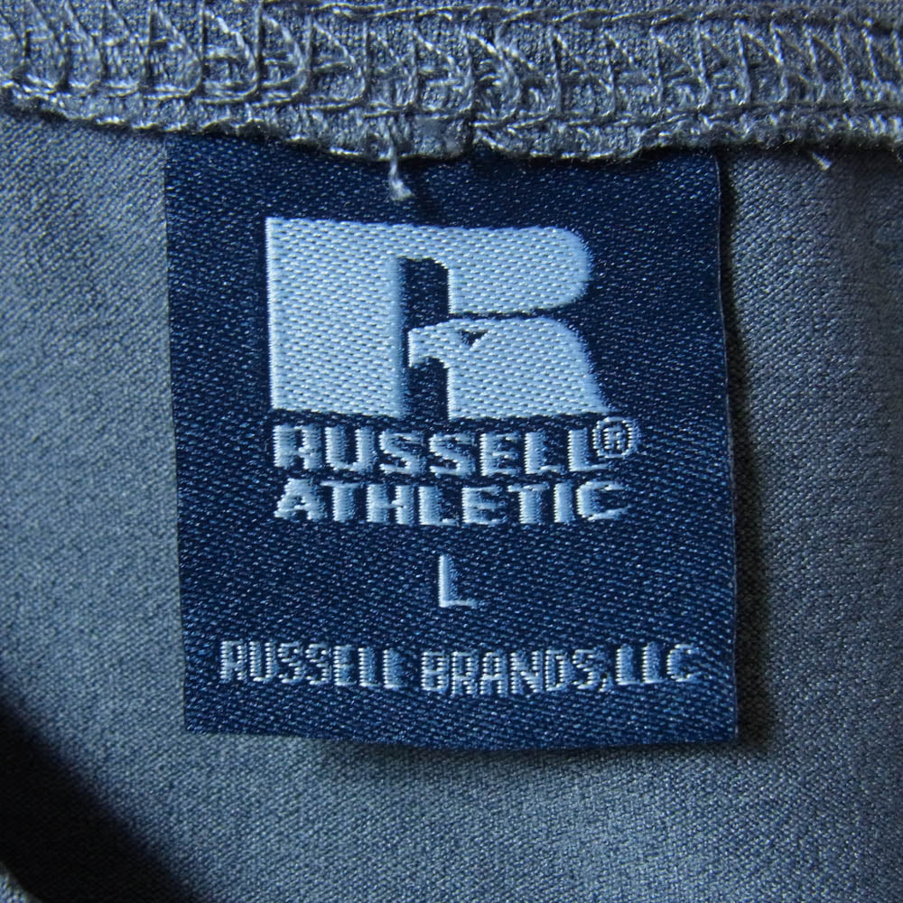 RUSSELL ATHLETIC ラッセルアスレチック JOURNAL STANDARD ジャーナルスタンダード 25SS RJ-25256RM JOURNAL STANDARD relume 別注 ベースボールシャツ 半袖 シャツ ダークグレー系 L【中古】