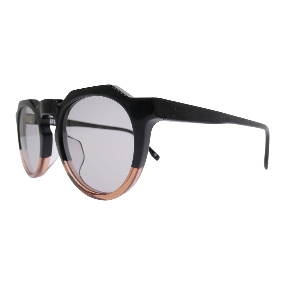 オウン OWN OW-03BK-OR-LGY 亜州眼鏡 #03 BLACK×OLD ROSE ボストン