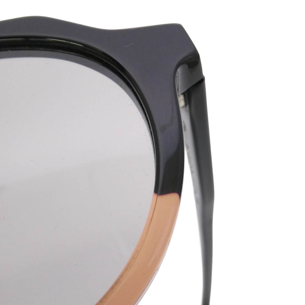 オウン OWN OW-03BK-OR-LGY 亜州眼鏡 #03 BLACK×OLD ROSE ボストンタイプ サングラス ブラック系 ピンクブラウン系 48□24-145【中古】