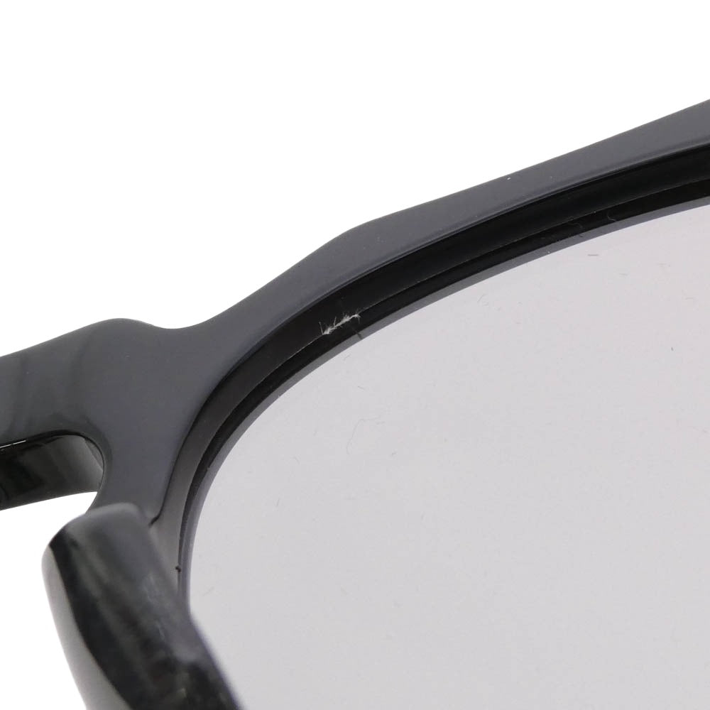 オウン OWN OW-03BK-OR-LGY 亜州眼鏡 #03 BLACK×OLD ROSE ボストンタイプ サングラス ブラック系 ピンクブラウン系 48□24-145【中古】