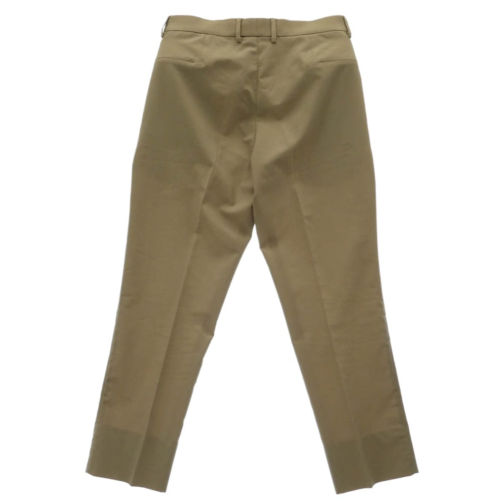 DESCENTE デサント 7720J191　7720P191 ウォッシャブル ワッフル パッカブル ストレッチ セットアップ テーラージャケット スラックス パンツ スーツ ベージュ系 L【中古】