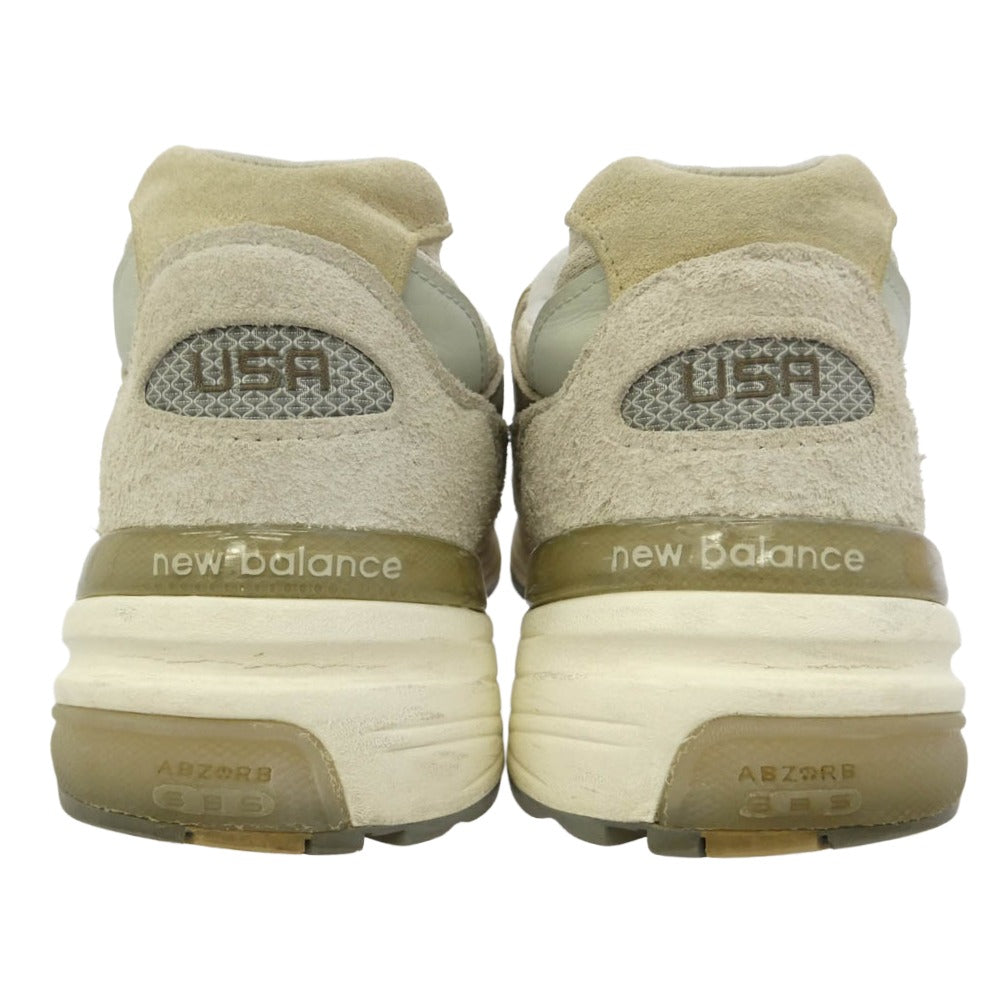 NEW BALANCE ニューバランス U992MM 992 Moonrock Mushroom ムーンロック マッシュルーム USA製 スニーカー グレー系 26.5cm【中古】