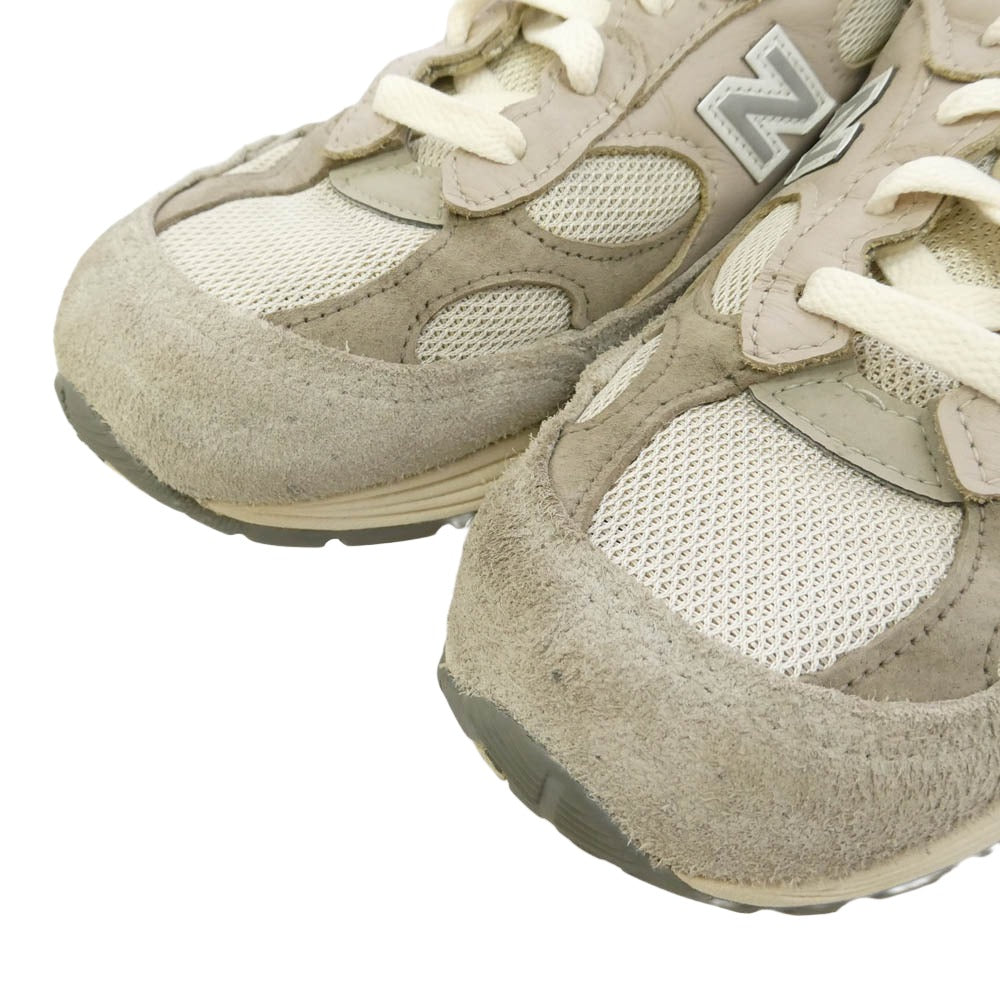NEW BALANCE ニューバランス U992MM 992 Moonrock Mushroom ムーンロック マッシュルーム USA製 スニーカー グレー系 26.5cm【中古】