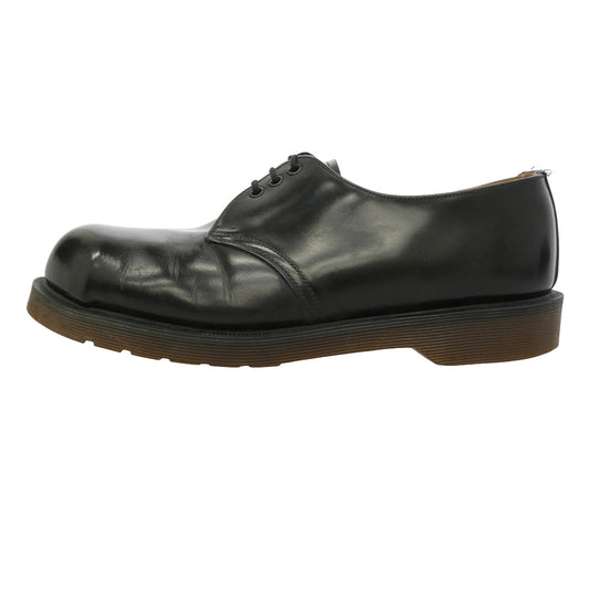 Dr.Martens ドクターマーチン D550 英国製 スチールトゥ 3ホール レザー シューズ ブラック系 UK9【中古】