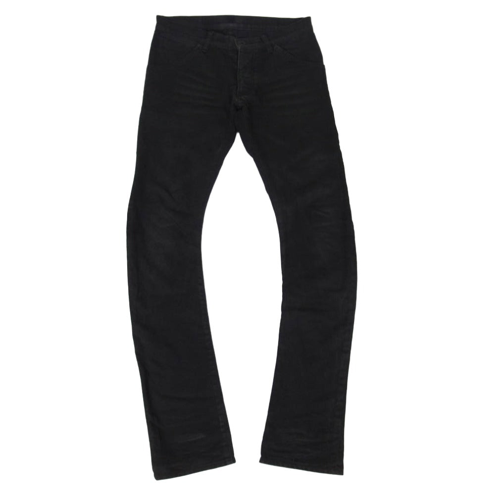 ATTACHMENT アタッチメント AP12-280 ストレッチ バナナシルエット ブラックデニムパンツ ブラック系 表記無し【中古】