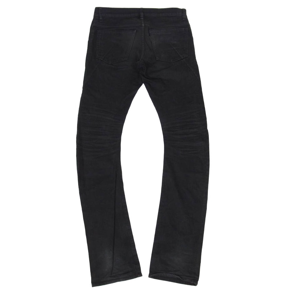 ATTACHMENT アタッチメント AP12-280 ストレッチ バナナシルエット ブラックデニムパンツ ブラック系 表記無し【中古】