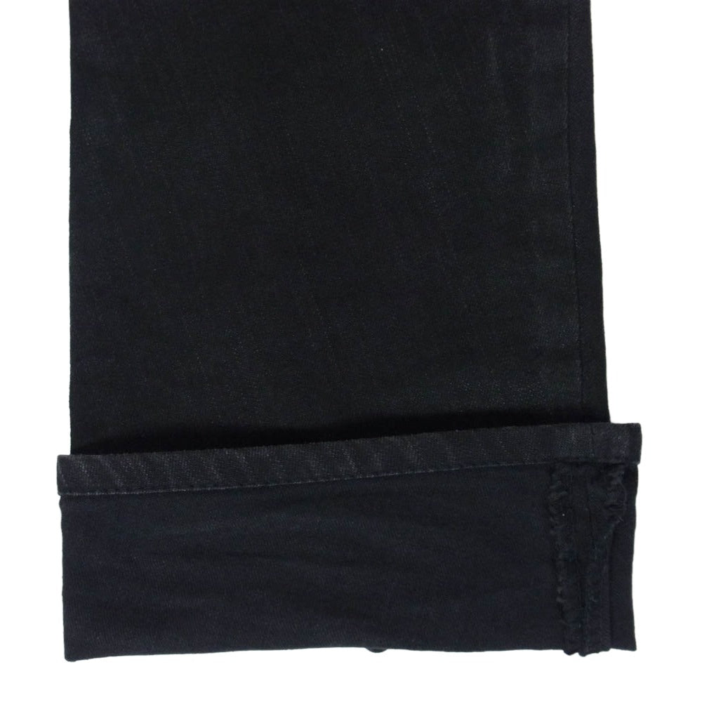 ATTACHMENT アタッチメント AP12-280 ストレッチ バナナシルエット ブラックデニムパンツ ブラック系 表記無し【中古】