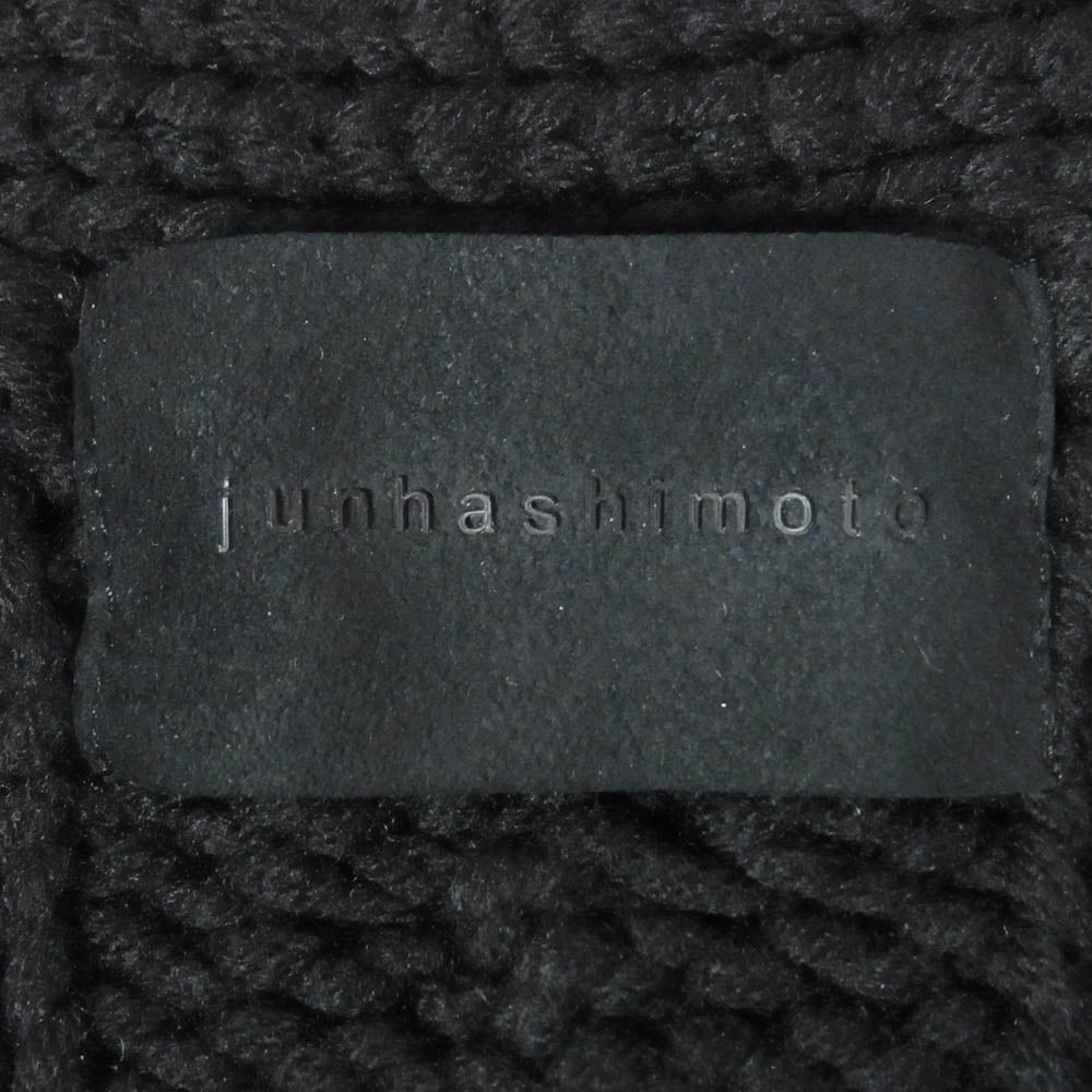 junhashimoto ジュンハシモト ケーブルニット カーディガン ブラック系 3【中古】