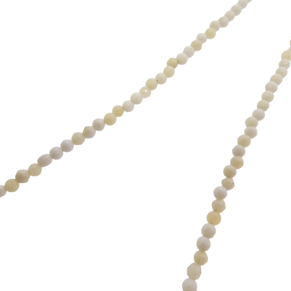 DEAL DESIGN ディールデザイン Deadstock Collection White Spinel デッドストックコレクション ホワイトスピネル ネックレス ゴールド系 アイボリー系【中古】