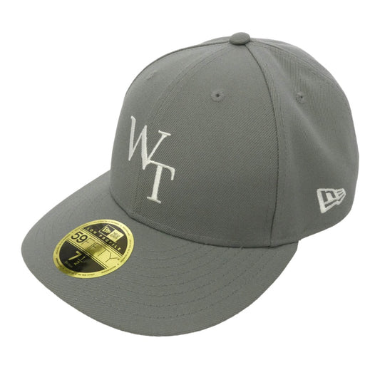 WTAPS ダブルタップス 25AW 252NENED-HT01 59FIFTY Low Profile Cap Poly Twill NEW ERA 59フィフティ ロープロファイル キャップ ポリ ツイル ニューエラ グレー系 7 1/2【極上美品】【中古】