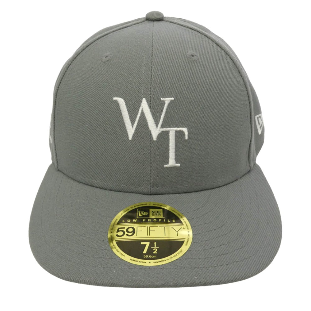 WTAPS ダブルタップス 25AW 252NENED-HT01 59FIFTY Low Profile Cap Poly Twill NEW ERA 59フィフティ ロープロファイル キャップ ポリ ツイル ニューエラ グレー系 7 1/2【極上美品】【中古】
