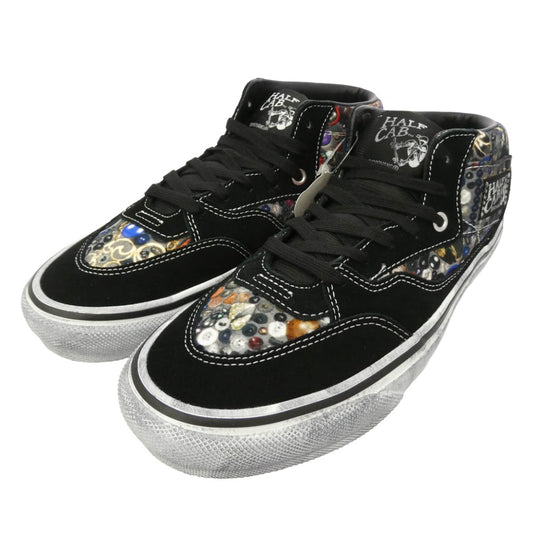 Supreme シュプリーム VANS バンズ 26SS × Mike Kelley × Vans Half Cab × マイク・ケリー × バンズ ハーフキャブ ハイカット スニーカー ブラック系 26.0cm【極上美品】【中古】