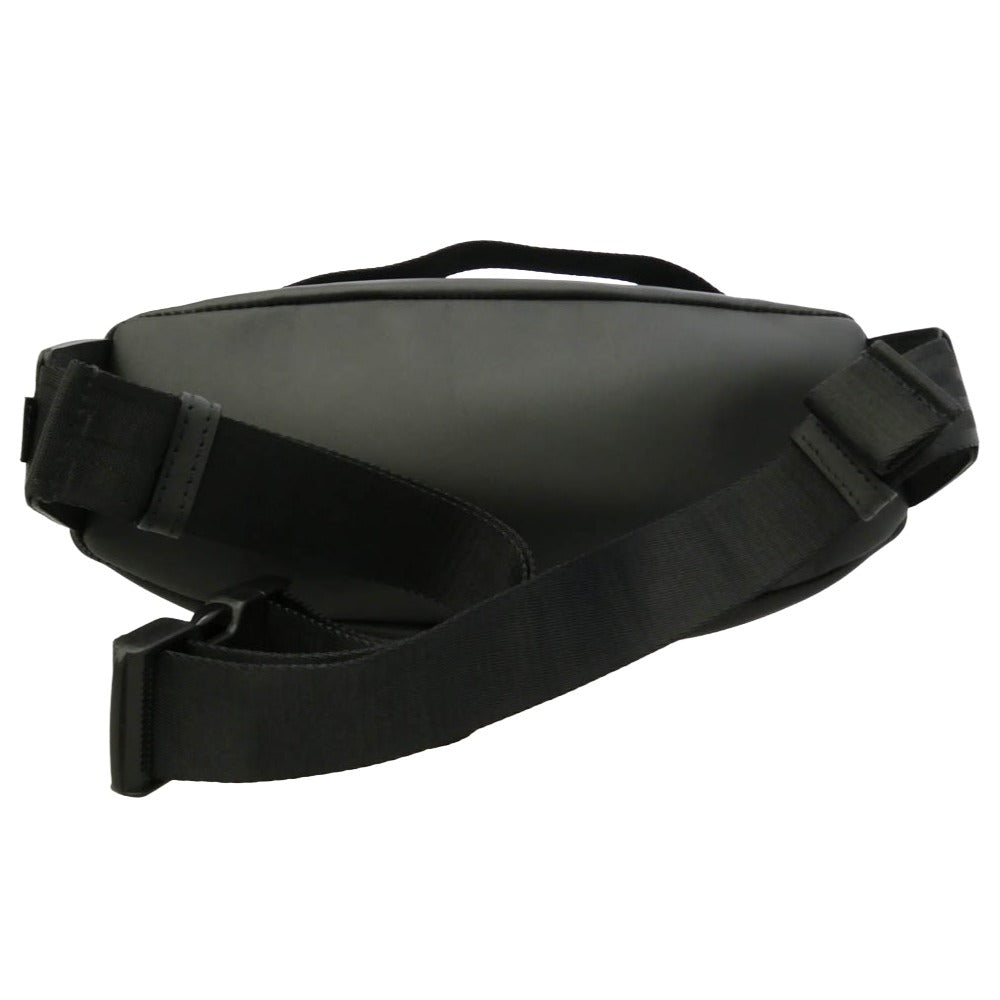 Supreme シュプリーム 24AW Leather Waist Bag ボックスロゴ レザー ウエスト ボディ バック ブラック系 32×15×11cm【中古】