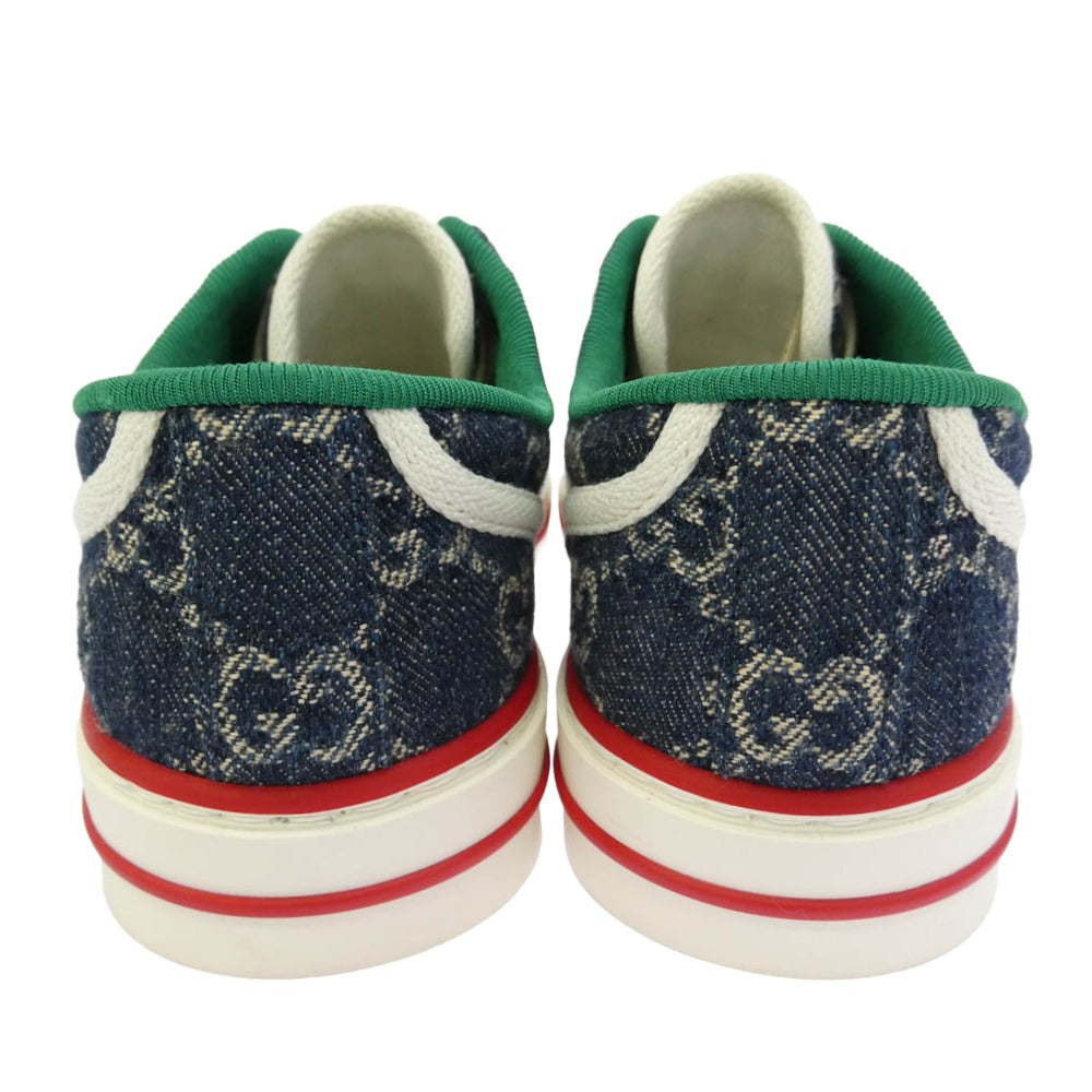 GUCCI グッチ Tennis 1977 GGキャンバス スニーカー マルチカラー系 36【美品】【中古】
