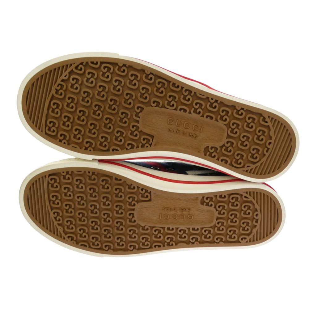 GUCCI グッチ Tennis 1977 GGキャンバス スニーカー マルチカラー系 36【美品】【中古】