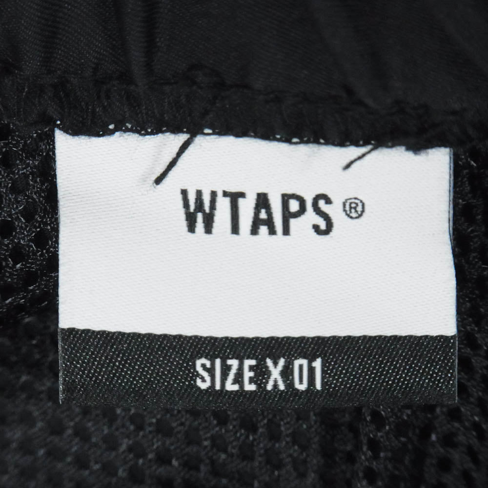 WTAPS ダブルタップス 25AW WT-FW25-078 SPST2501 Trousers Poly Twill COOLMAX トラウザーズ ポリ ツイル クールマックス パンツ ブラック系 1【中古】