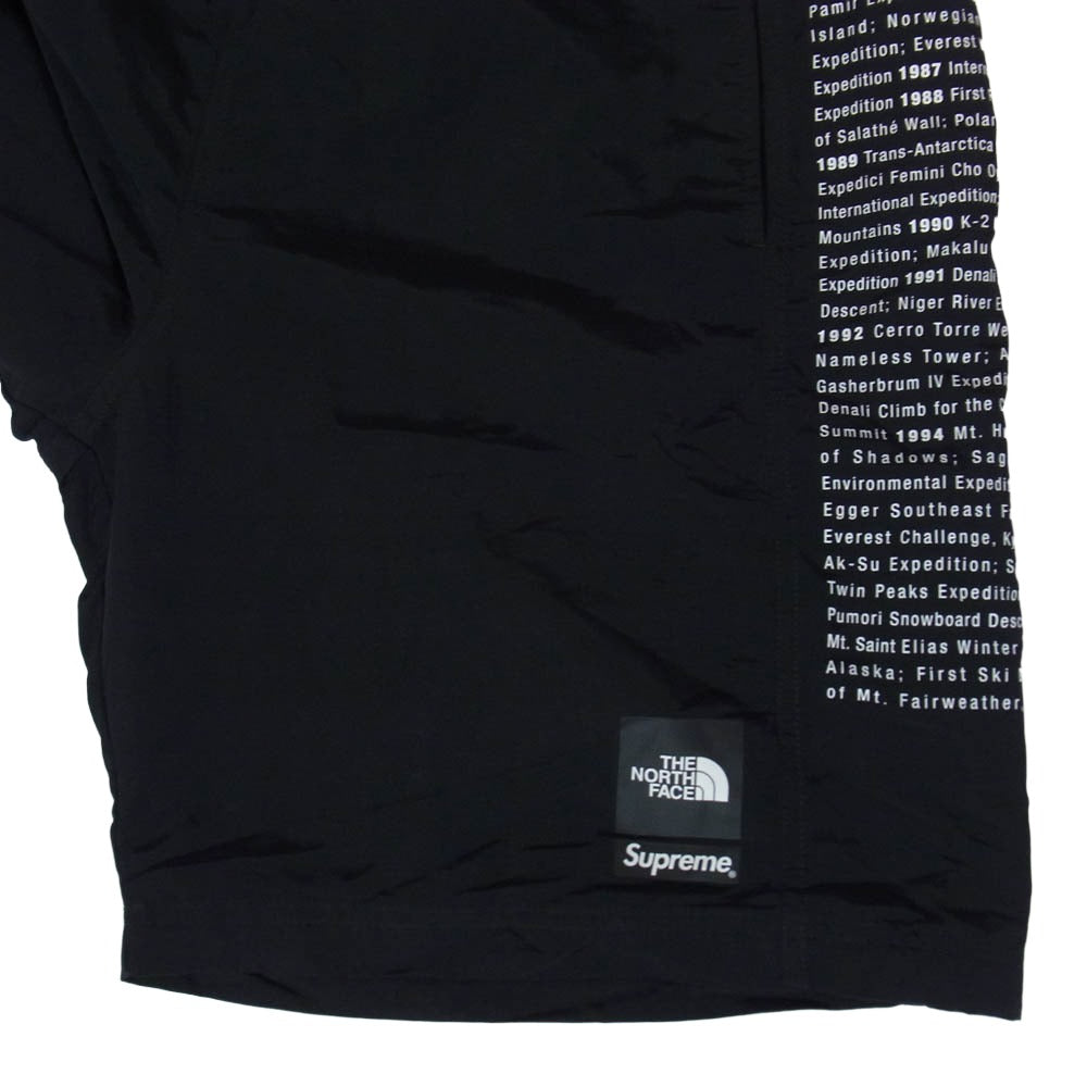 Supreme シュプリーム THE NORTH FACE ノースフェイス 24SS x The North Face ノースフェイス NB02410I Nylon Short ナイロンショーツ ショートパンツ ブラック系 M【中古】