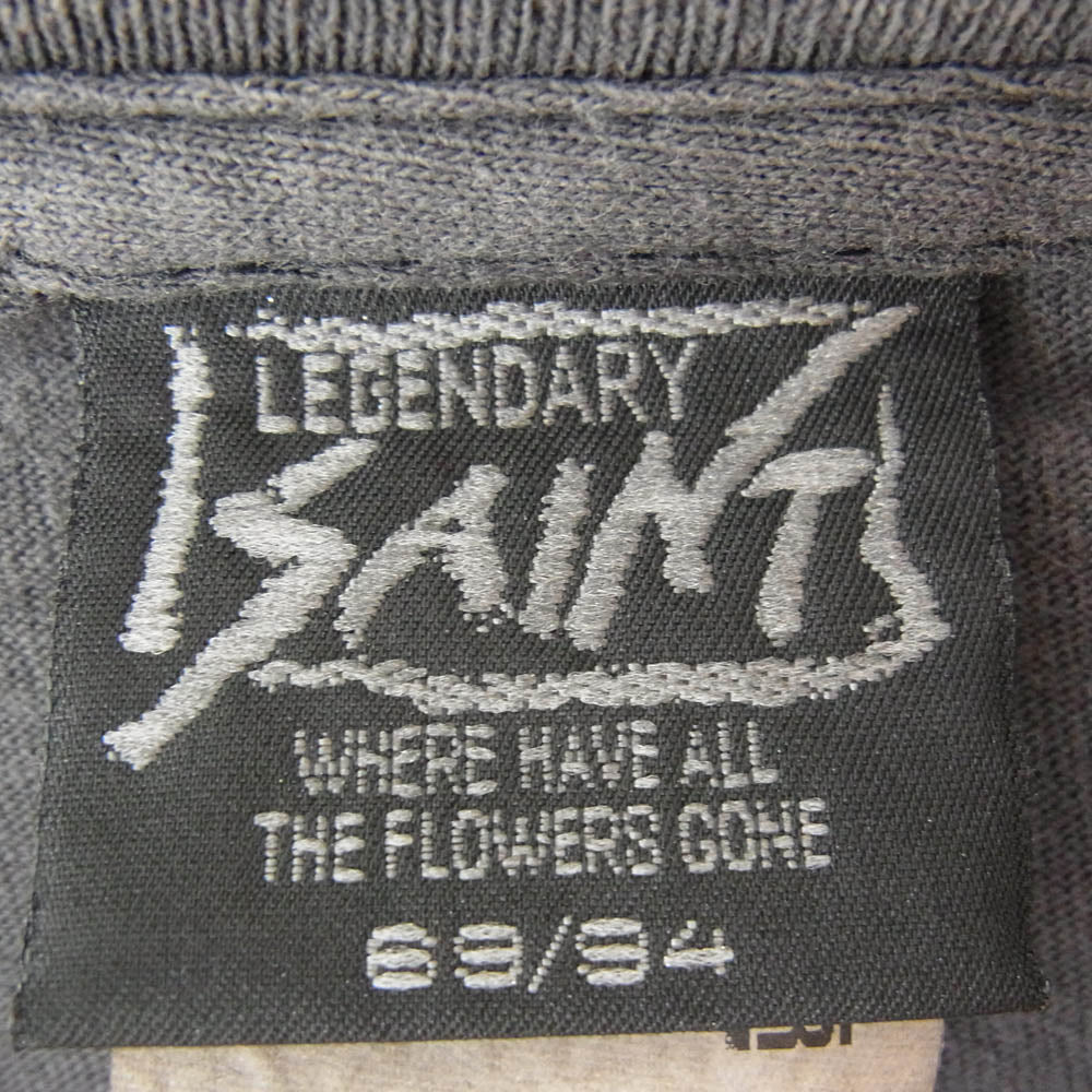SAINT MICHAEL セントマイケル BOUNTY HUNTER バウンティーハンター x BOUNTY HUNTER バウンティーハンター SM-MK3-0000-C29 SAINTY HUNTER BH_SS T-SHIRT セインティーハンター クルーネック 半袖 Tシャツ ブラック系 XXL【中古】