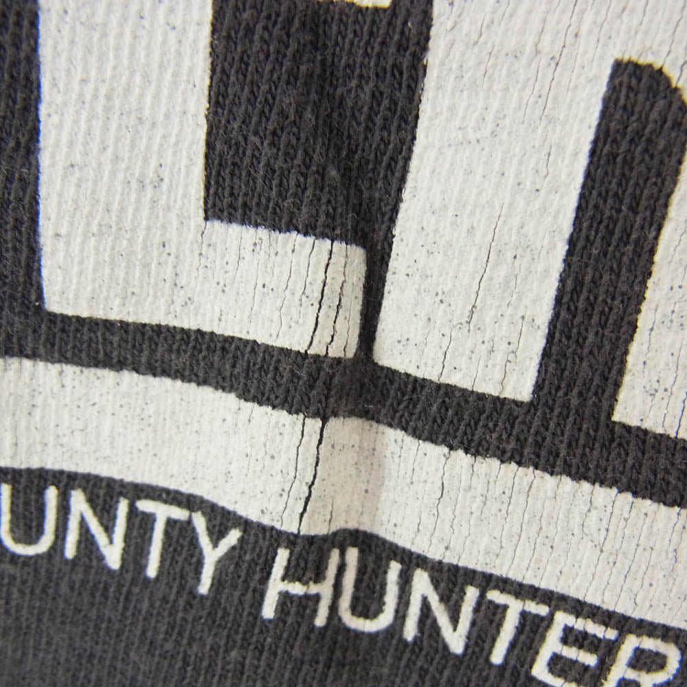 SAINT MICHAEL セントマイケル BOUNTY HUNTER バウンティーハンター x BOUNTY HUNTER バウンティーハンター SM-MK3-0000-C29 SAINTY HUNTER BH_SS T-SHIRT セインティーハンター クルーネック 半袖 Tシャツ ブラック系 XXL【中古】