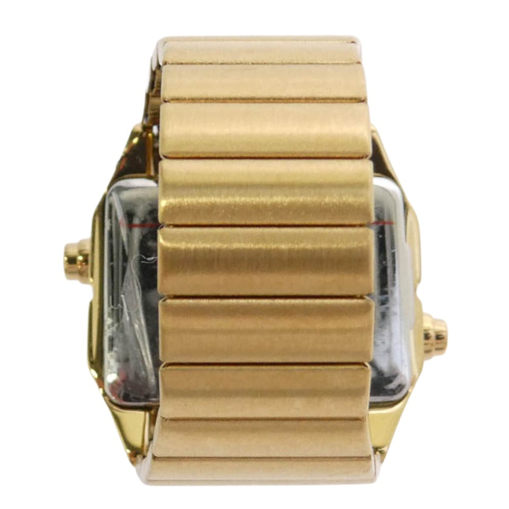 MAISON MARGIELA メゾンマルジェラ TIMEX タイメックス tx-tw2y50100 x TAIMEX タイメックス MM6 T80 Ring Watch Gold リングウォッチ ゴールド系 9号【極上美品】【中古】