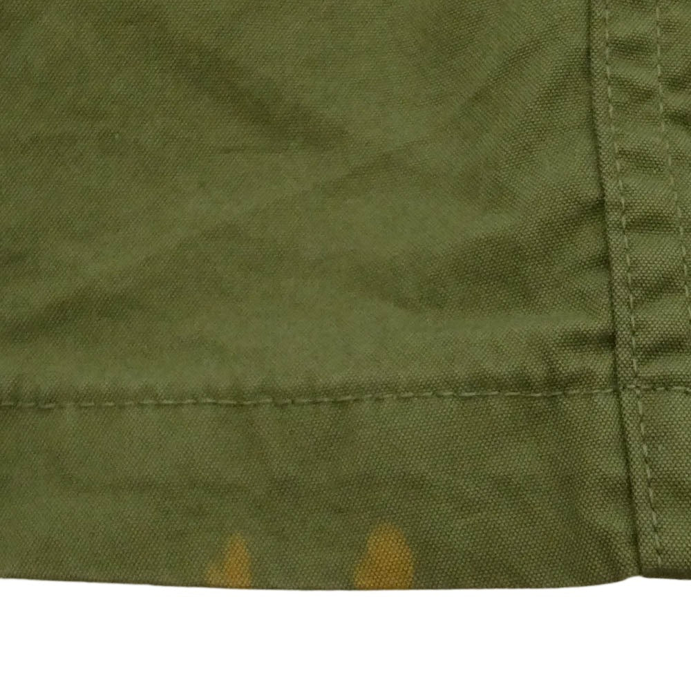 JUNYA WATANABE COMME des GARCONS MAN ジュンヤワタナベコムデギャルソンマン Needles ニードルス 25SS WP-C901 Rebuild By Needles 綿ナイロンオックス 再構築ミリタリーコート モスグリーン系 L【中古】