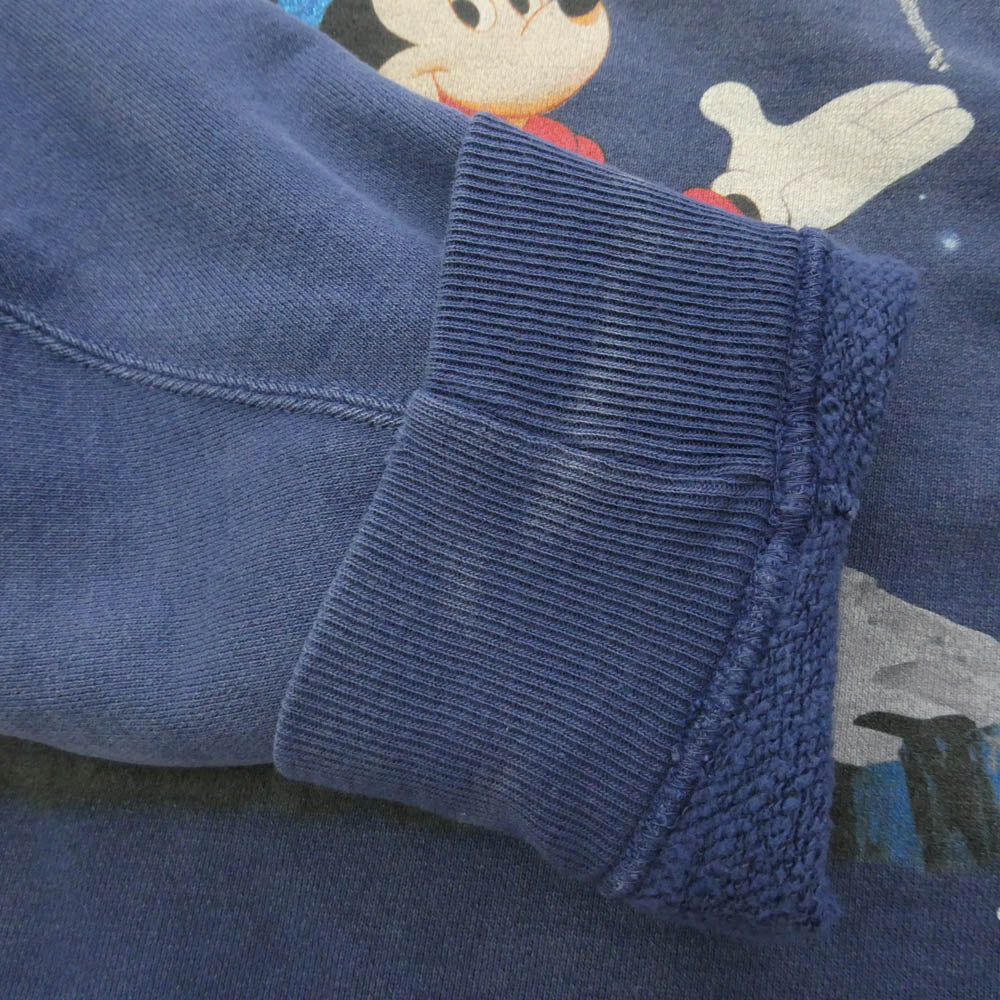 SAINT MICHAEL セントマイケル 25AW SM-HR8-0000-C67 x Disney FANTASIA DNF Crew Neck Sweat ファンタジア クルーネック スウェット ネイビー系 XXL【中古】