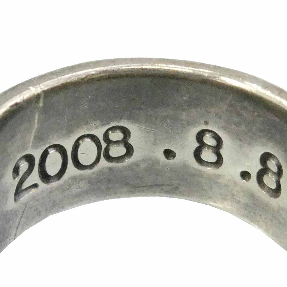 THE FLAT HEAD ザフラットヘッド シルバー スクロール リング シルバー系 約17号【中古】
