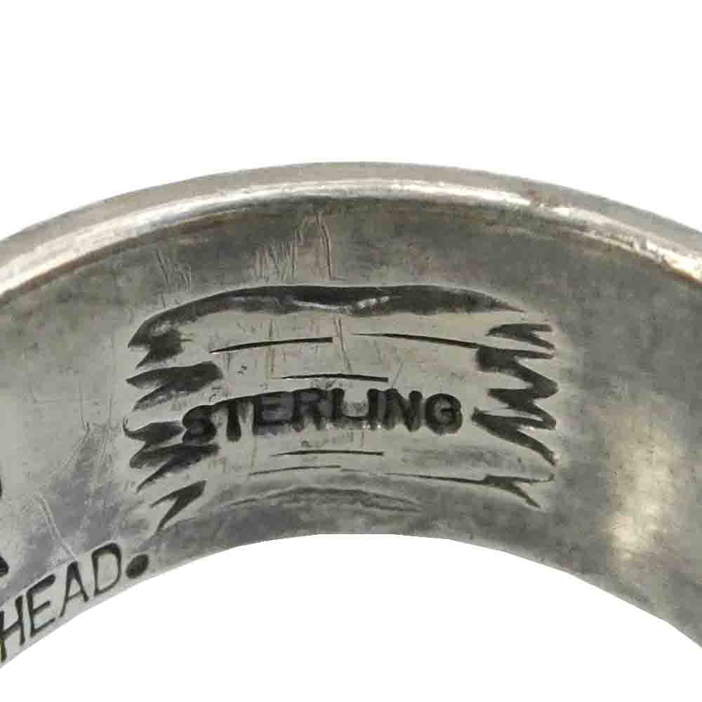 THE FLAT HEAD ザフラットヘッド シルバー スクロール リング シルバー系 約17号【中古】