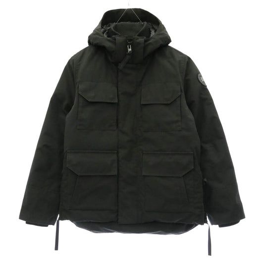 CANADA GOOSE カナダグース 4550MB サザビーリーグタグ MAITLAND PARKA BLACK LABEL ブラックレーベル メイトランド パーカ ダウン ジャケット ブラック系 M【中古】