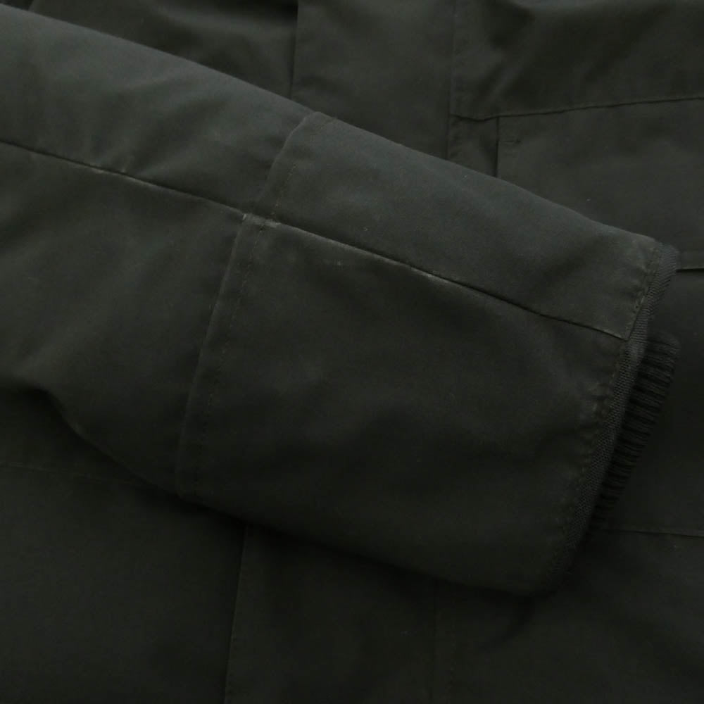 CANADA GOOSE カナダグース 4550MB サザビーリーグタグ MAITLAND PARKA BLACK LABEL ブラックレーベル メイトランド パーカ ダウン ジャケット ブラック系 M【中古】