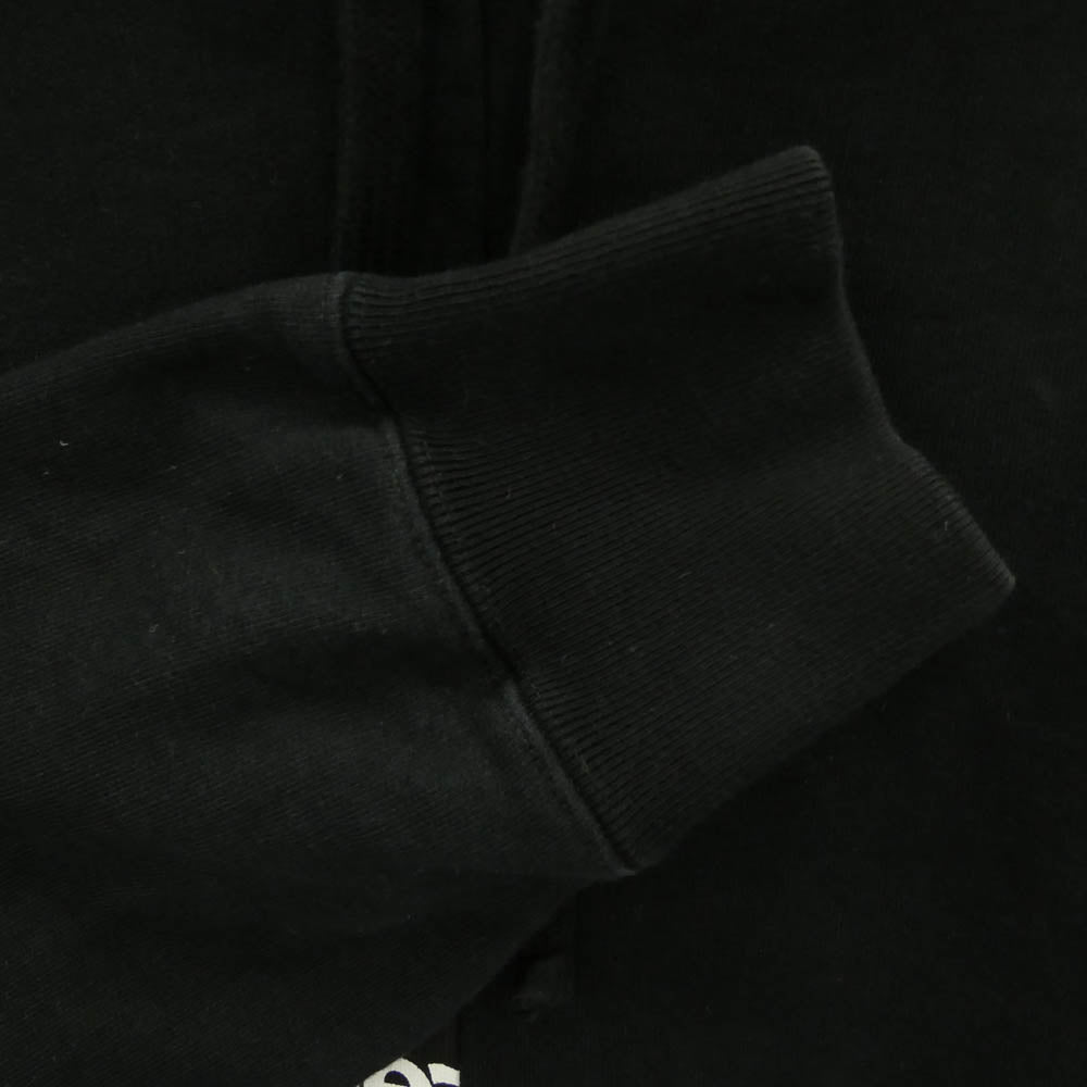 Supreme シュプリーム 18AW × Comme des GARCONS SHIRT Split Box Logo Hooded Sweatshirt コムデギャルソン シャツ スプリット ボックス ロゴ フーディー スウェットシャツ プルオーバー パーカー ブラック系 S【中古】