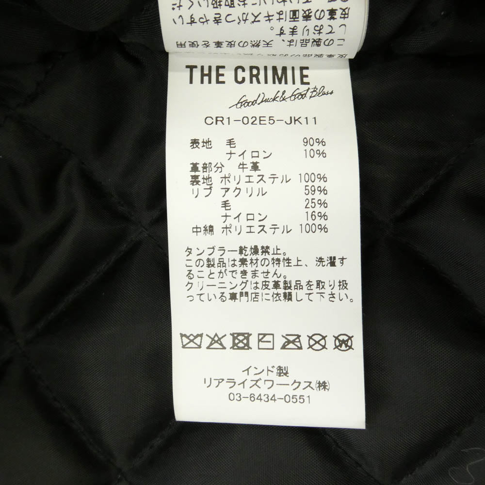 CRIMIE クライミー CR1-02E5-JK11 WESTERN AWARD JACKET ウエスタン