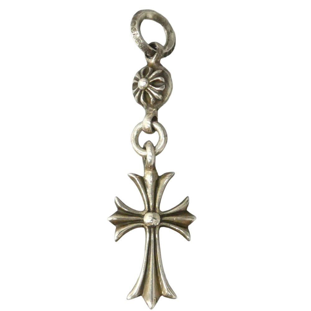 CHROME HEARTS クロムハーツ（原本無） 1B TNY CH CRS 1ボール タイニー CHクロス チャーム ペンダントトップ シルバー系【中古】